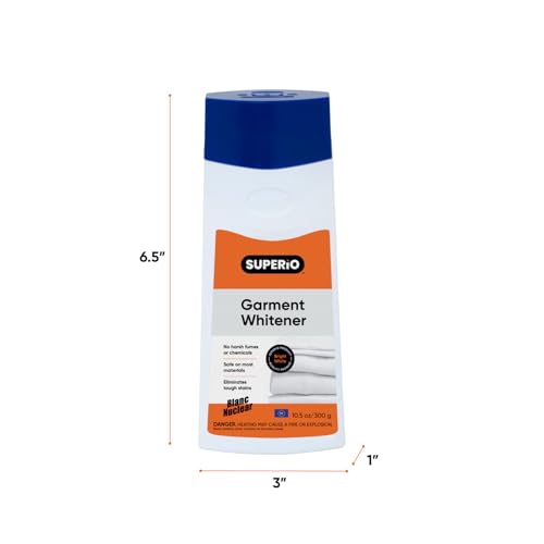Garment Whitener Wool Cleaner 10.5 Oz, Wool Whitener for Tzitzit and Talit European Made, Safe for Most Materials, for Whites use Only, 2 Pack - size: Garment Whitener, 2 Pack