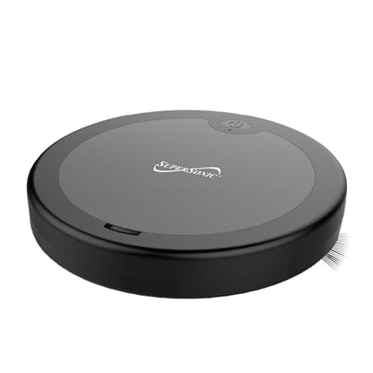 Supersonic SC-820SV Robot Vacuum & Dry Mop, Quiet Clean, Low-Profile Design, 120 Minutes Cleaning Time, Drop-Sensing Technology, 420ML Dust Bin, Brushless Motor, Fast Charging