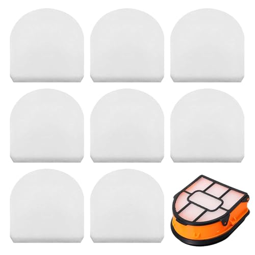 9-Pack WD201 Replacement Foam Filters for Shark HydroVac WD101 WD100 WD200 WD160 WD161 AW302 AW201 AW261 AW161 & MessMaster WD261 XL 3-in-1 Vacuum Cleaner, Part# WDB1, WDB2, WDFF1, WDB1F2, WDFF2