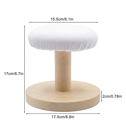 Tabletop Ironing Board Padded Small Ironing Board with Wooden Base, Chest & Sleeve Ironing Boards for Tailor, Household, Laundry Room, Apartment (Small) - size: Small