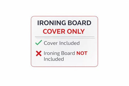 TIVIT AlumiTek Ironing Board Cover Fits 12x44, Made in Italy, Silicone Heat Reflective, Thick 4-Layer Padding, Scorch Resistant - size: 12x44