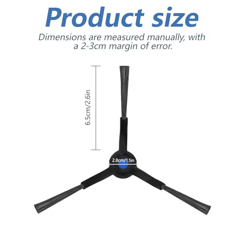 Side Brush for Ecovacs Deebot T50 Pro Omni, T50 Max Pro Omni Vacuum Cleaner - color: X8 Pro Omni-8pcs-side Brush