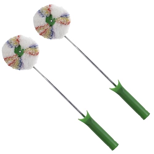 KONEX Corner Paint Roller - Longest Handle Tool for Precise Painting in Corners! Ditch Your Corner Paint Brush with This Revolutionary Solution for Painting Corners and nooks! 2-Pack