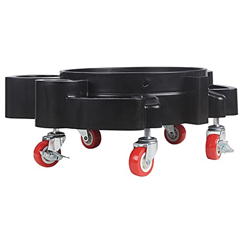 LCGP Bucket Dolly 5 Gallon Car Wash Professional Detailing Bucket Dolly with Heavy Duty Wheel Casters, Black - size: Dolly