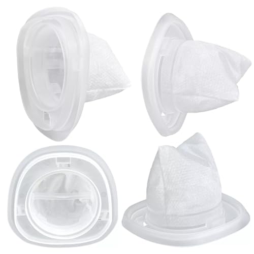 HNVCF10 Vacuum Filter Replacements for Black and Decker Dustbuster Hand Vacuum HNVC115, HNVC215, HNVC220 Series (HNVCF10) Washable, 4 Pack