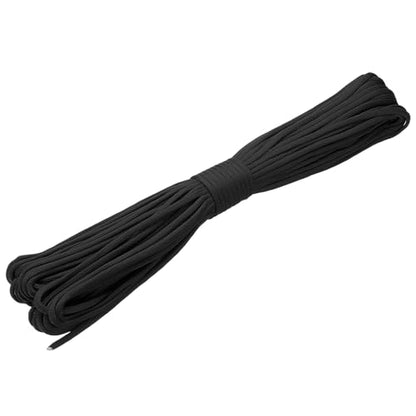 uxcell 4mm Nylon Rope, 10ft Portable Clothesline for Luggage and Backpack Tie Downs, Hanging Clothes, Swings, Camping and Mountaineering Tie Downs, Black - color: Black