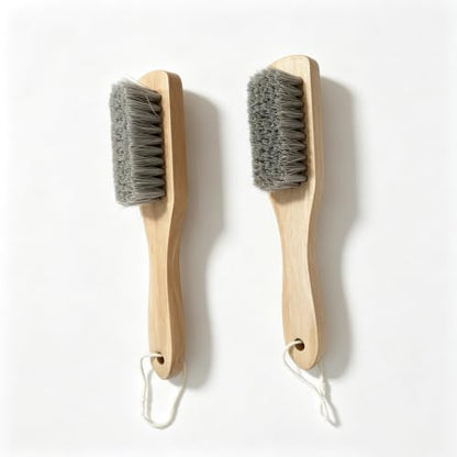 2PCS Long Laundry Brush for Shoes - size: Small