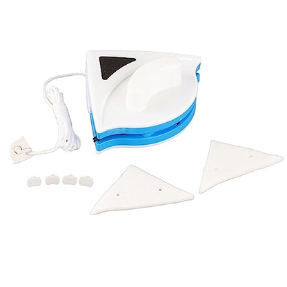 Plastic Double Sided Home Magnet Window Cleaner Tool, Practical Magnetic Glass Cleaner Tool for 3-8mm Single Glazed Window