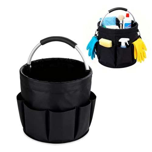 JINGYAN Portable 17L Collapsible Cleaning Caddy, for Home & Outdoor