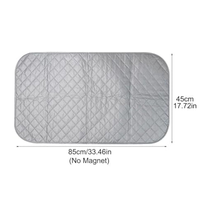 Foldable Tabletop Ironing Mat 33.5"x17.7", Ironing Board Alternative - color: 33.46x17.72inch, size: No Magnet
