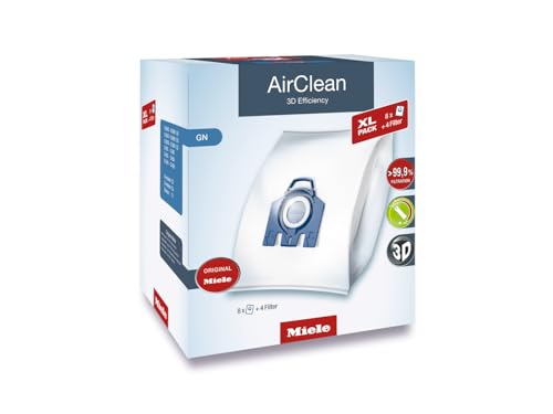 Miele GN Vacuum Cleaner Bags, XL-Pack for Select Miele Canister Vacuums - size: (Pack of 1)