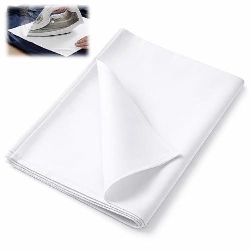 5 Pcs Pressing Cloth for Ironing, Iron Cloth 15 x 22 Inch Cotton Ironing Board Fabric Fabric Protector Press Tool for Sewing and Iron