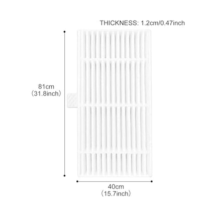 For MAMNV BR150/BR151 For BR150/BR151 For ONSON BR150/BR151 For GTTVO BR150/BR151 Robot Vacuum Cleaner, Vacuum Cleaner Replacement Kits(10PCS) - size: 10PCS