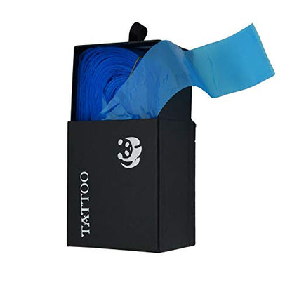 New Star Tattoo One Box of 100PCS Plastic Blue Tattoo Clip Cord Covers - color: Blue