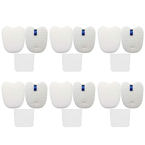 Lemige Vacuum Filters Replacement Kit for Shark Rocket DuoClean HV380 - size: 6 Pack