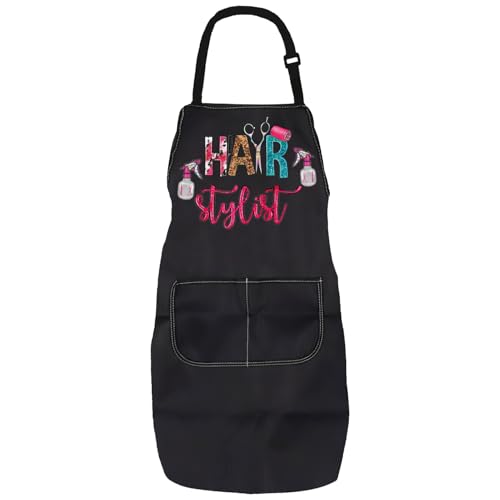 PXTIDY HAIR Stylist Apron With Pockets - Barber & Beauty Salon Apron - Waterproof