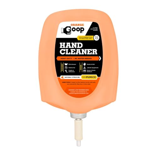 GOOP Orange Liquid With Pumice 4L Dispenser Cartridge - size: 135.3 Fl Oz (Pack of 1)