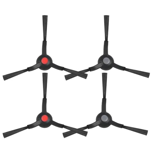 Replacement Side Brushes Compatible with Eufy Omni S1 Pro E25 E28 E35 Robot Vacuum, Edge Sweeping Corner Brush Accessories, 4 Pack