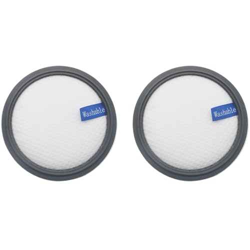 Washable Cordless Vacuum Cleaner Filter Replacement for W200 W300 W400 (2pcs) - color: Grey-2