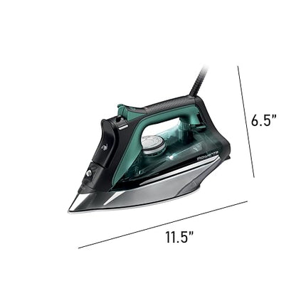 Rowenta Pro Master Stainless Steel Soleplate Steam Iron for Clothes, Anti-Drip Protection, 210 g/min, 400 Microsteam Holes, 1775 Watts Iron Steamer for Clothes, Powerful Steam DW8360 - style: Classic Professional Iron