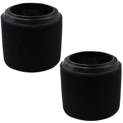 2 Pack VF3700 Filter Compatible with Ridged/Workshop Shop Vacuum 3/4/4.5Gallon shop vac wet, Wet Application Foam Filter Fit WS0301VA WS0400DE WS14045 - size: 2x VF3700