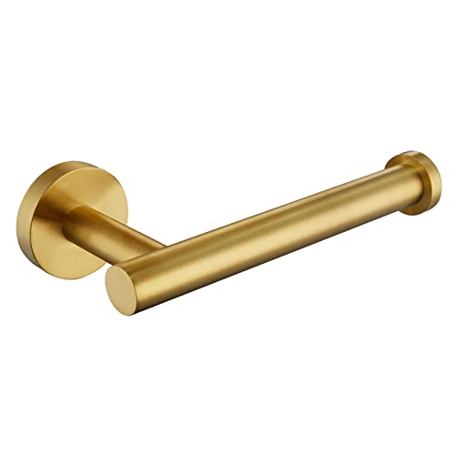 APLusee Toilet Paper Holder, Brushed Dark Gold, 304 Stainless Steel - color: Brushed Dark Gold