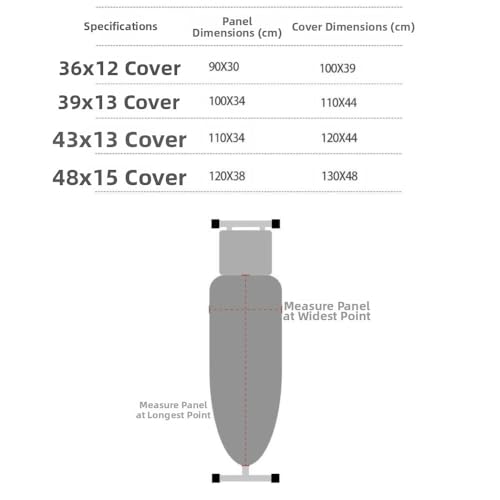 Board Cloth, Heavy Heat Resistant Ironing Board Cover, Universal Drawstring Ironing Board Pad Protector Cover Laundry Supplies(90x30cm-Style D) - color: Style D, size: 90x30cm