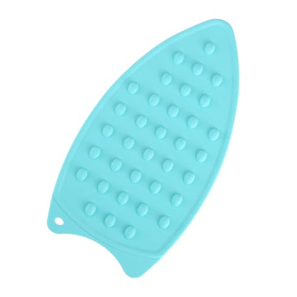 Silicone Rest Pad, Protective Surface for Mini Iron Pad Protection Ironing Rest (Cyan) - color: Cyan