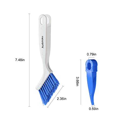 3PCS Crevice Brush Gap Deep Cleaning Brush Small Detail Kitchen Scrub Brush Window Groove Sliding Door Track Home Cleaning Brush