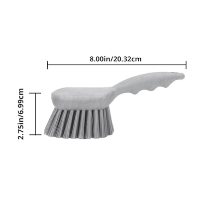 SPARTA 40541EC14 Plastic Scrub Brush, Utility Brush, Kitchen Brush With Hanging Hole For Cleaning, 8 Inches, Blue - (Pack of 1) - color: Blue