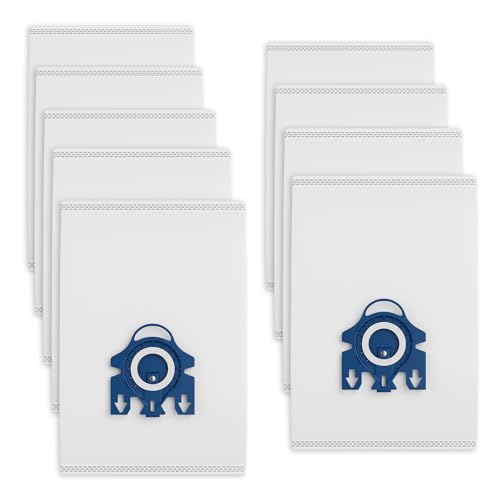 9 Pack 3D Dust Bags, Compatible with Miele GN Vacuum Bags - size: 9 PCS