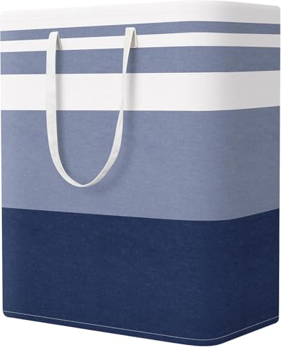 StorageRight Laundry Basket Hamper, 125L Collapsible Clothes Storage, Blue - color: Gradient Blue, size: 125L