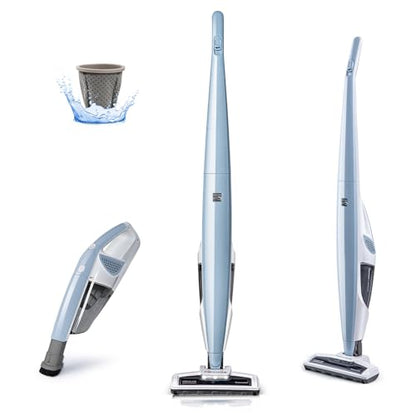 Kenmore DS1020 16V Cordless Stick Vacuum Lightweight 2-in-1 Handheld - style: Gray-Blue