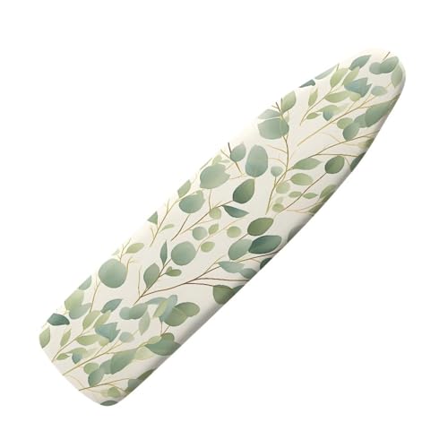Ironing Board Pad Cover, Extra Thick Heavy Duty Protective Covers for Standard Boards, Non Stick, Scorch and Stain Iron Pad Everyday Uses Green Branch - color: Green Branch