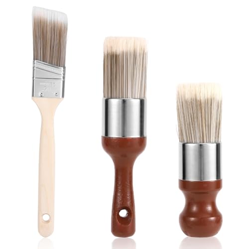 3pcs Salve Brush for Furniture, Leather & Wood Cleaning Brushes - style: Style C