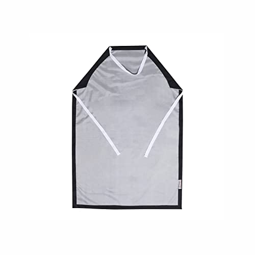 EISCO Rubber Vinyl Apron - Adjustable Bib Apron for Dishwashing, Butcher, Laboratory - size: X-Small
