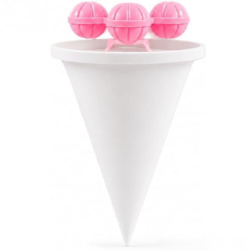 Reusable Laundry Hair Remover,Lint Traps Set,Washer & Dryer Safe Pet Hair Catchers,Lint Snare Traps,Anti-Tangle Laundry Balls with Ultra-Fine Mesh Filter Bag for Clothes,Bedding & Blankets(1Pcs Pink) - color: Pink