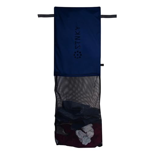 STNKY Bag Pro - Laundry Bag - Wash Bag for Health Workers, Sports, Fitness & Travel - color: Midnight Blue, size: X-Large