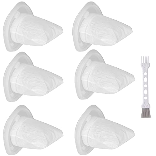HNVCF10 Replacement Filters, Compatible with Black and Decker Vacuums - size: 6 Pack