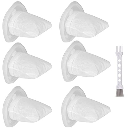 HNVCF10 Replacement Filters, Compatible with Black and Decker Vacuums - size: 6 Pack