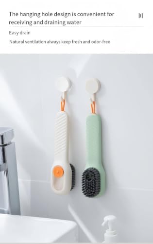 2 in 1 Multifunction Cleaning Brush Soap Dispenser,