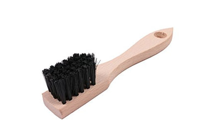 KONEX Laundry Brush - European Economy Laundry Brush for Stains on Clothes, Incredible Stain Remover with Sturdy Bristles, Convenient Handheld Design for Effortless Cleaning - color: Black