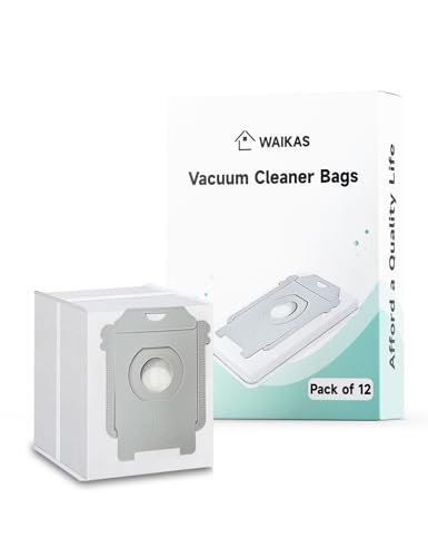 WAIKAS Vacuum Bags for iRobot Roomba Robot Vacuum, 12-Pack - color: For iRobot Roomba, size: 12 Pack