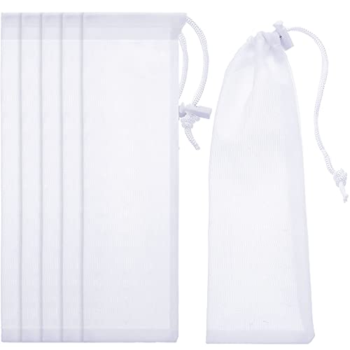 Shappy 6 Pieces Lint Traps for Washing Machine Drain Hose Nylon Mesh