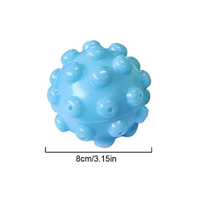 Wrinkle Remover - Blue Reusable Wash Dryer Balls - Eco Friendly Fabric Softener Alternative Gift for Wife (Pack of 2)