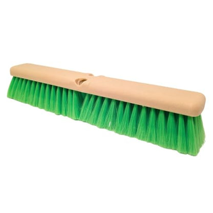 Teravan Green Flow Through Essential Flagged-End Brush Head, 18-Inch - size: 18 Inch