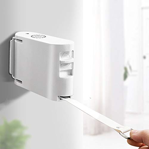 Retractable Clothesline Indoors TPU Retractable Clothes Line Indoor Clothesline Clothes Line Retracting Indoor Retractable Laundry Line Laundry Drying Line Washing Line, Outdoor Heavy Duty Shower
