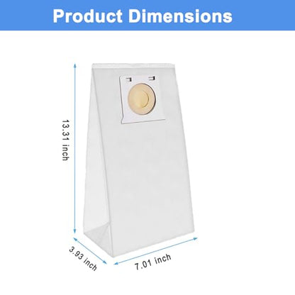 10 Pack IB600 HEPA Replacement Intuition Vacuum Bags for Kenmore Intuition Upright Vacuum Cleaner for Kenmore BU4022 BU4050 BU4020 BU4018 BU3040 Vacuum Cleaner