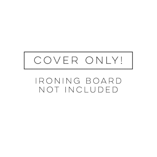 TIVIT Ironing Board Covers - 50 x 16 Heat Reflective Advanced CeramicTek Ironing Board Cover - 5 Layer Padded Cover Ceramic Coated with Aluminum Inner Layer Reflecting Steam/Heat, Made in Italy - size: 16x50