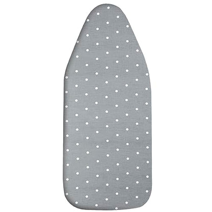 Small Ironing Board Cover Scorch Resistant, Table top Ironing Board Cover with Padding Heat Reflective Heavy Duty Pad (Gray dot, 12.5"x32") - color: Gray Dot